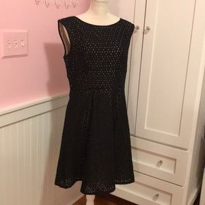 NWT Ann Taylor Loft Sleeveless Black Dress